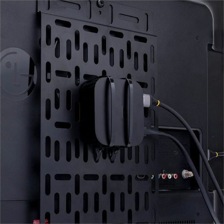 StarTech.com Universal TV Accessory Mount - Adjustable Behind TV or Wall Mount - Media Players/Router/AV Extenders/Apple TV - 11lb (5kg) — MDBOXMNT