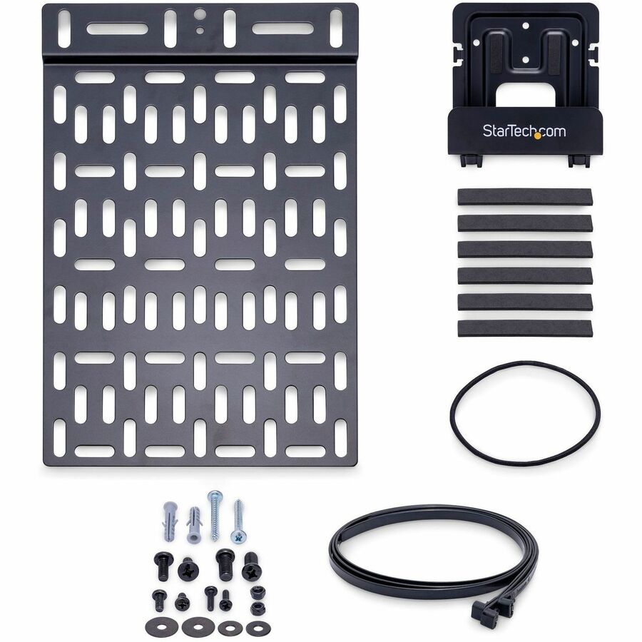 StarTech.com Universal TV Accessory Mount - Adjustable Behind TV or Wall Mount - Media Players/Router/AV Extenders/Apple TV - 11lb (5kg) — MDBOXMNT