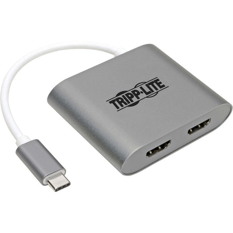 Eaton Tripp Lite Series USB-C Adapter, Dual HDMI 4K MST Adapter (M/2xF), Gray — U444-06N-2H-MST