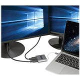 Eaton Tripp Lite Series USB-C Adapter, Dual HDMI 4K MST Adapter (M/2xF), Gray — U444-06N-2H-MST
