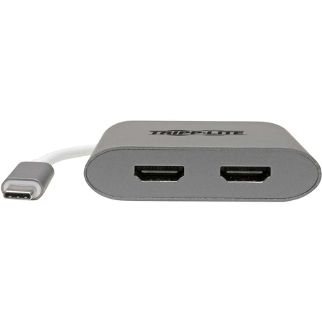 Eaton Tripp Lite Series USB-C Adapter, Dual HDMI 4K MST Adapter (M/2xF), Gray — U444-06N-2H-MST