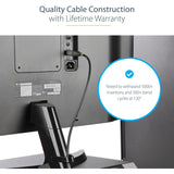 StarTech.com 6ft (2m) VESA Certified DisplayPort 1.4 Cable, 8K 60Hz HDR10, UHD 4K 120Hz Video, DP to DP Monitor Cord, DP 1.4 Cable, M/M — DP14VMM2M
