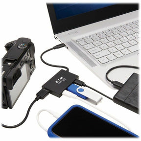 Eaton Tripp Lite Series 4-Port USB-C Hub - USB 3.x Gen 2 (10Gbps), 2x USB-A & 2x USB-C Ports, Thunderbolt 3, Aluminum Housing — U460-004-2A2C-2