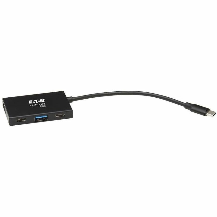 Eaton Tripp Lite Series 4-Port USB-C Hub - USB 3.x Gen 2 (10Gbps), 2x USB-A & 2x USB-C Ports, Thunderbolt 3, Aluminum Housing — U460-004-2A2C-2