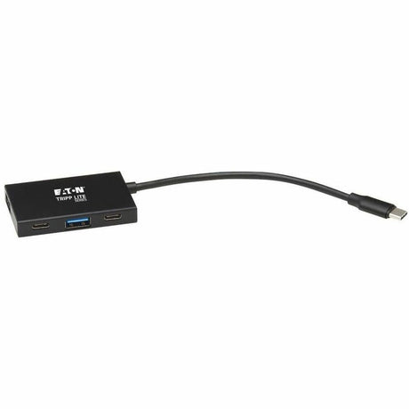 Eaton Tripp Lite Series 4-Port USB-C Hub - USB 3.x Gen 2 (10Gbps), 2x USB-A & 2x USB-C Ports, Thunderbolt 3, Aluminum Housing — U460-004-2A2C-2
