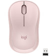 Logitech M220 SILENT Wireless Mouse, 2.4 GHz with USB Receiver, 1000 DPI Optical Tracking, 18-Month Battery, Ambidextrous, Compatible with PC, Mac, Laptop (Off-white) — 910-006126