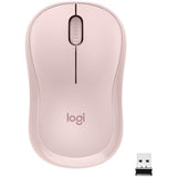 Logitech M220 SILENT Wireless Mouse, 2.4 GHz with USB Receiver, 1000 DPI Optical Tracking, 18-Month Battery, Ambidextrous, Compatible with PC, Mac, Laptop (Off-white) — 910-006126