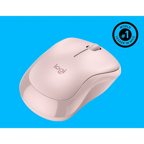Logitech M220 SILENT Wireless Mouse, 2.4 GHz with USB Receiver, 1000 DPI Optical Tracking, 18-Month Battery, Ambidextrous, Compatible with PC, Mac, Laptop (Off-white) — 910-006126