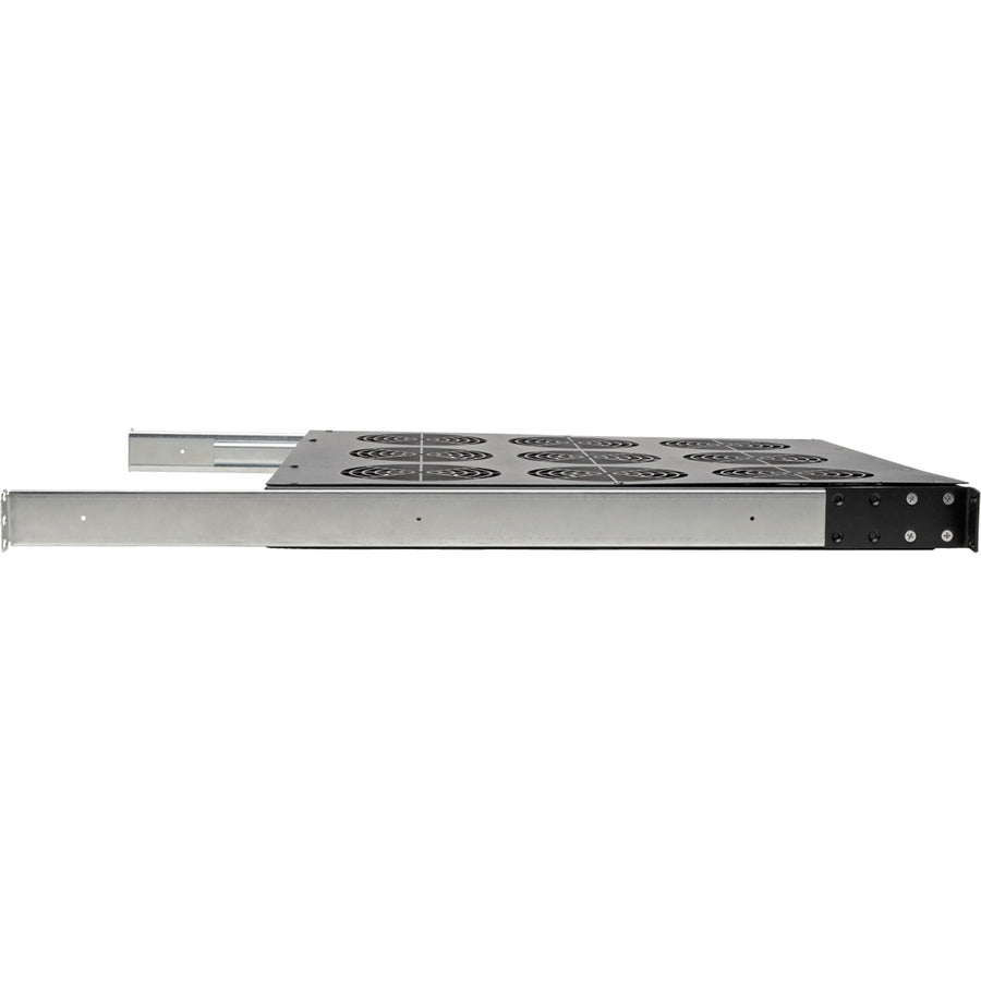Eaton Tripp Lite Series Fan Tray for 19 in. Racks - 1U, 9 120V High-Performance Fans, 864 CFM, C14 Inlet — SRFANTRAY9