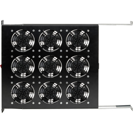 Eaton Tripp Lite Series Fan Tray for 19 in. Racks - 1U, 9 120V High-Performance Fans, 864 CFM, C14 Inlet — SRFANTRAY9