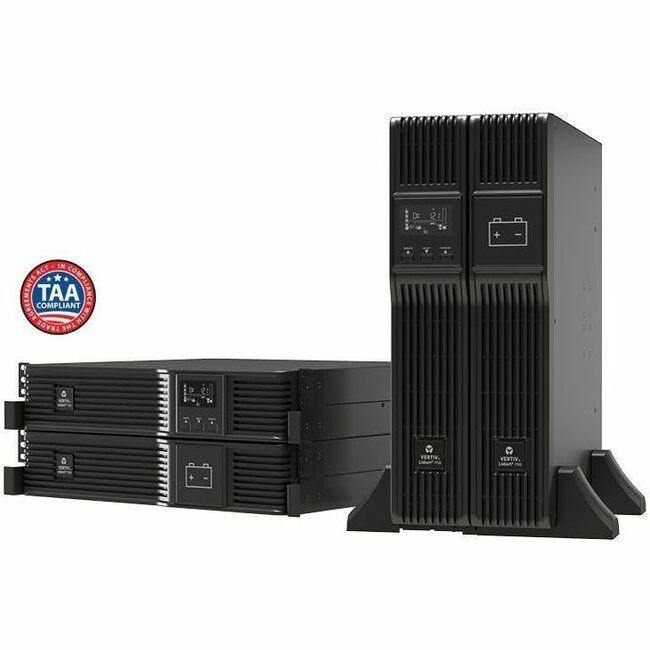 Vertiv Liebert PSI5 UPS - 1500VA 1350W 120V TAA Line Interactive AVR Tower/Rack — PSI5-1500RT120TAA