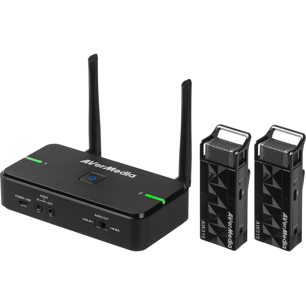 AVerMedia AverMic AW315 Wireless Teacher Microphone. TAA and NDAA compliant — AW315F