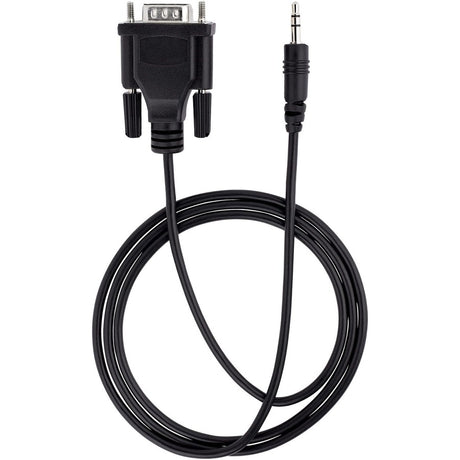 StarTech.com 3ft (1m) DB9 to 3.5mm Serial Cable for Serial Device Configuration, RS232 DB9 Male to 3.5mm for Calibrating via Audio Jack — 9M351M-RS232-CABLE