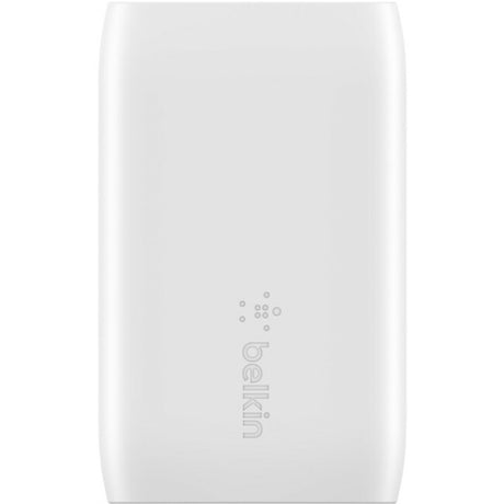Belkin BoostCharge Dual Wall Charger with PPS (USB-C Cable with Lightning Connector included) - Power Adapter — WCB007dq1MWH-B5