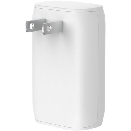 Belkin BoostCharge Dual Wall Charger with PPS (USB-C Cable with Lightning Connector included) - Power Adapter — WCB007dq1MWH-B5