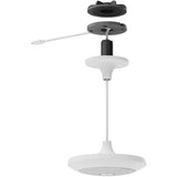 Logitech Mic Pod Pendant Mount - Ceiling pendant mount for Rally Mic Pod microphones — 952-000123