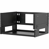 Eaton Tripp Lite Series 4U Wall-Mount Bracket with Shelf for Small Switches and Patch Panels, Hinged — SRWO4UBRKTSHELF