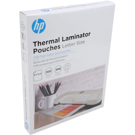 HP S200 Laminator Letter Size Pouches — 91013T