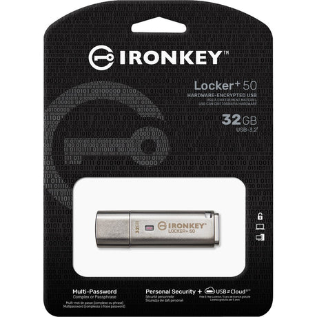IronKey Locker+ 50 USB Flash Drive — IKLP50/32GB