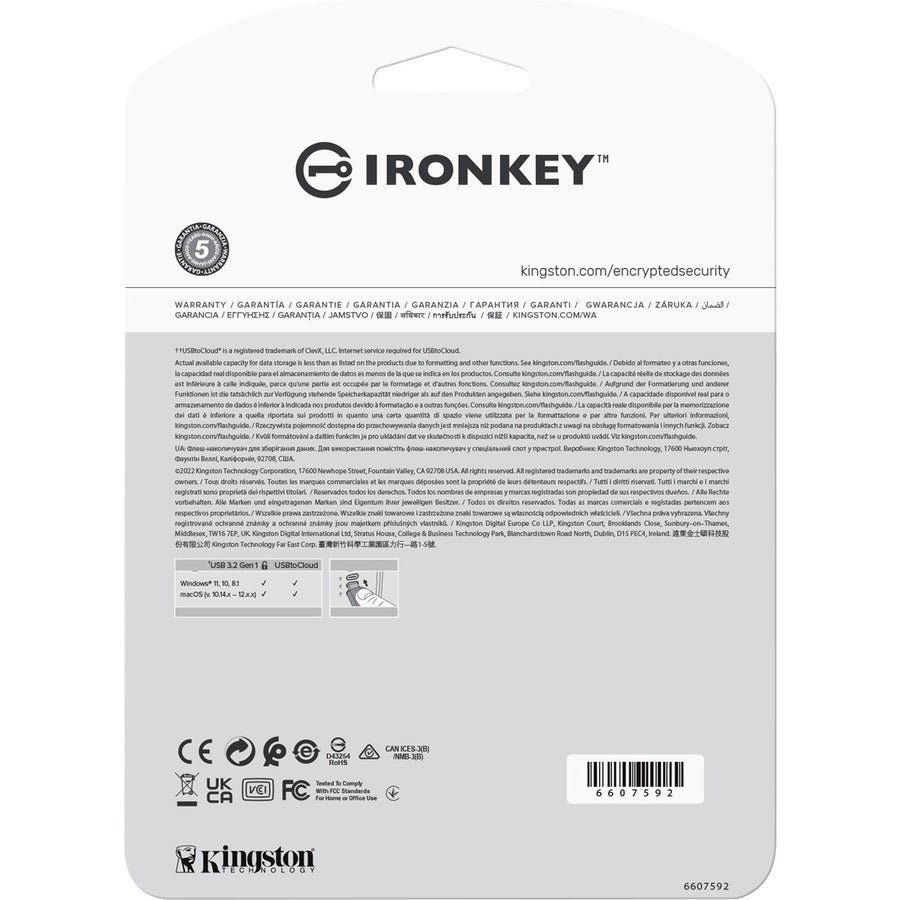 IronKey Locker+ 50 USB Flash Drive — IKLP50/32GB