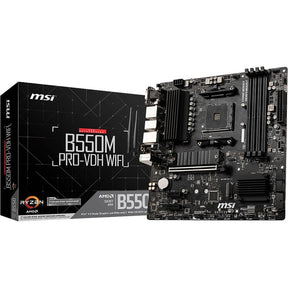 MSI B550M-VC WIFI Gaming Desktop Motherboard - AMD B550 Chipset - Socket AM4 - Micro ATX — B550MPROVCWIFI