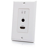 C2G 1-Gang HDMI HDBaseT Wall Plate Transmitter, RS232, IR over Cat Extender — C2G30021