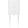 Zyxel WiFi 6 AX1800 Wireless Gigabit Outdoor Access Point | IP55 Rated | Mesh, Seamless Roaming & MU-MIMO | WPA3-PSK Security | Cloud, App or Direct Management | PoE+ Injector Included | NWA55AXE
