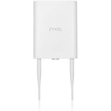 Zyxel WiFi 6 AX1800 Wireless Gigabit Outdoor Access Point | IP55 Rated | Mesh, Seamless Roaming & MU-MIMO | WPA3-PSK Security | Cloud, App or Direct Management | PoE+ Injector Included | NWA55AXE