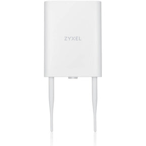 Zyxel WiFi 6 AX1800 Wireless Gigabit Outdoor Access Point | IP55 Rated | Mesh, Seamless Roaming & MU-MIMO | WPA3-PSK Security | Cloud, App or Direct Management | PoE+ Injector Included | NWA55AXE