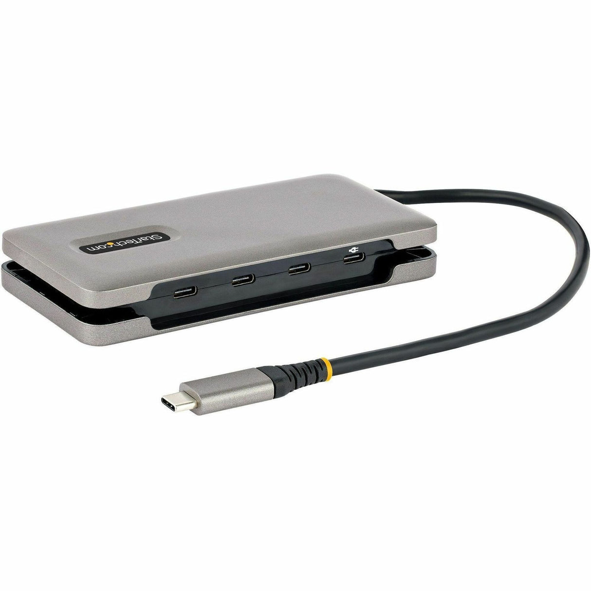 StarTech.com 4-Port USB-C Hub, USB 3.2 Gen 2, 10Gbps, 100W Power Delivery Pass-Through, 12.6in (32cm) Cable, Portable USB Expansion Hub — HB31CM4CPD3