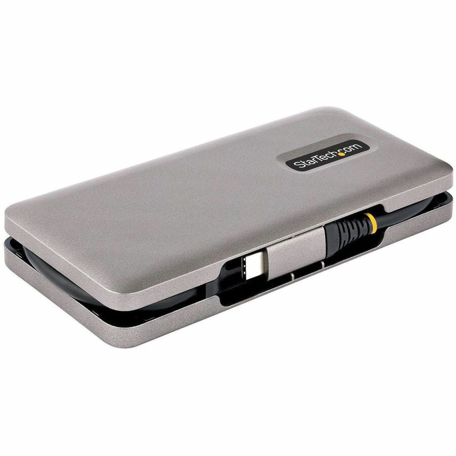 StarTech.com 4-Port USB-C Hub, USB 3.2 Gen 2, 10Gbps, 100W Power Delivery Pass-Through, 12.6in (32cm) Cable, Portable USB Expansion Hub — HB31CM4CPD3