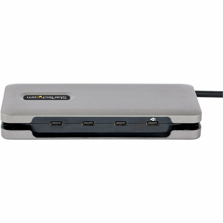 StarTech.com 4-Port USB-C Hub, USB 3.2 Gen 2, 10Gbps, 100W Power Delivery Pass-Through, 12.6in (32cm) Cable, Portable USB Expansion Hub — HB31CM4CPD3