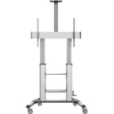 Eaton Tripp Lite Series Safe-IT Heavy-Duty Rolling TV Cart with Height-Adjusting Crank Handle for 60 to 100-inch Displays — DMCS60100XXCK