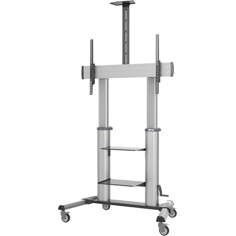 Eaton Tripp Lite Series Safe-IT Heavy-Duty Rolling TV Cart with Height-Adjusting Crank Handle for 60 to 100-inch Displays — DMCS60100XXCK