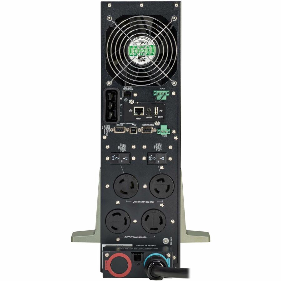 Eaton Tripp Lite Series SmartOnline 5000VA 4500W 208V Online Double-Conversion UPS - 2 L6-20R and 2 L6-30R Outlets, L6-30P Input, Network Card Included, Extended Run, 3U Rack/Tower — SU5000RT