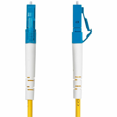 StarTech.com 3m (9.8ft) LC to SC (UPC) OS2 Single Mode Simplex Fiber Optic Cable, 9/125, 40G/100G, Low Insertion Loss, LSZH Jumper Cord — SPSMLCSC-OS2-3M
