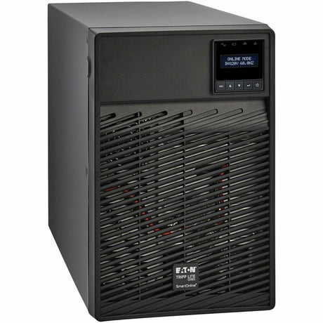 Eaton Tripp Lite Series SmartOnline 120V 700VA 630W Double-Conversion UPS, 6 Outlets, Network Card Option, LCD, USB, DB9, Tower — SU700XLCD