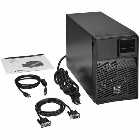 Eaton Tripp Lite Series SmartOnline 120V 700VA 630W Double-Conversion UPS, 6 Outlets, Network Card Option, LCD, USB, DB9, Tower — SU700XLCD