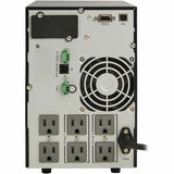 Eaton Tripp Lite Series SmartOnline 120V 700VA 630W Double-Conversion UPS, 6 Outlets, Network Card Option, LCD, USB, DB9, Tower — SU700XLCD