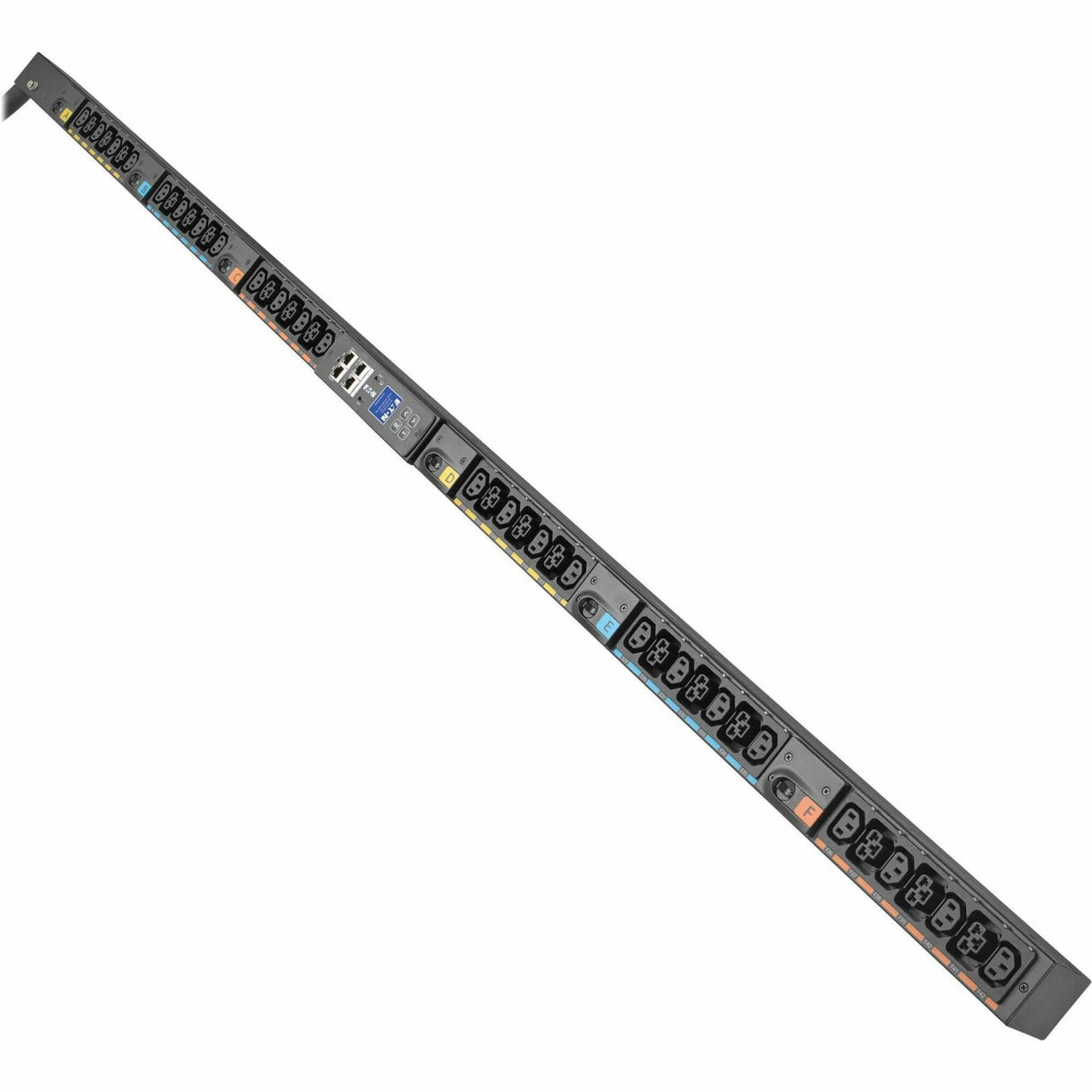 Eaton 3-Phase Metered Input Rack PDU G4, 208V, 42 Outlets, 48A, 17.3kW, 460P9W Input, 10 ft. Cord, 0U Vertical — EVMI4609X