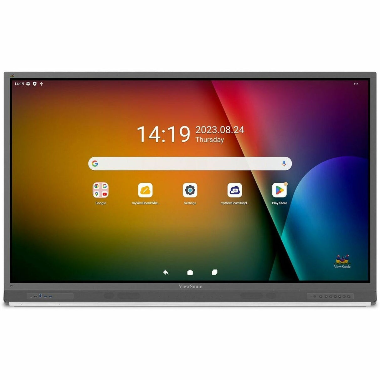 ViewSonic ViewBoard IFP7552-2ED - 4K UHD Interactive Display, Android EDLA-Certified, USB C, RJ45 - 350 cd/m2 - 75" — IFP7552-2ED