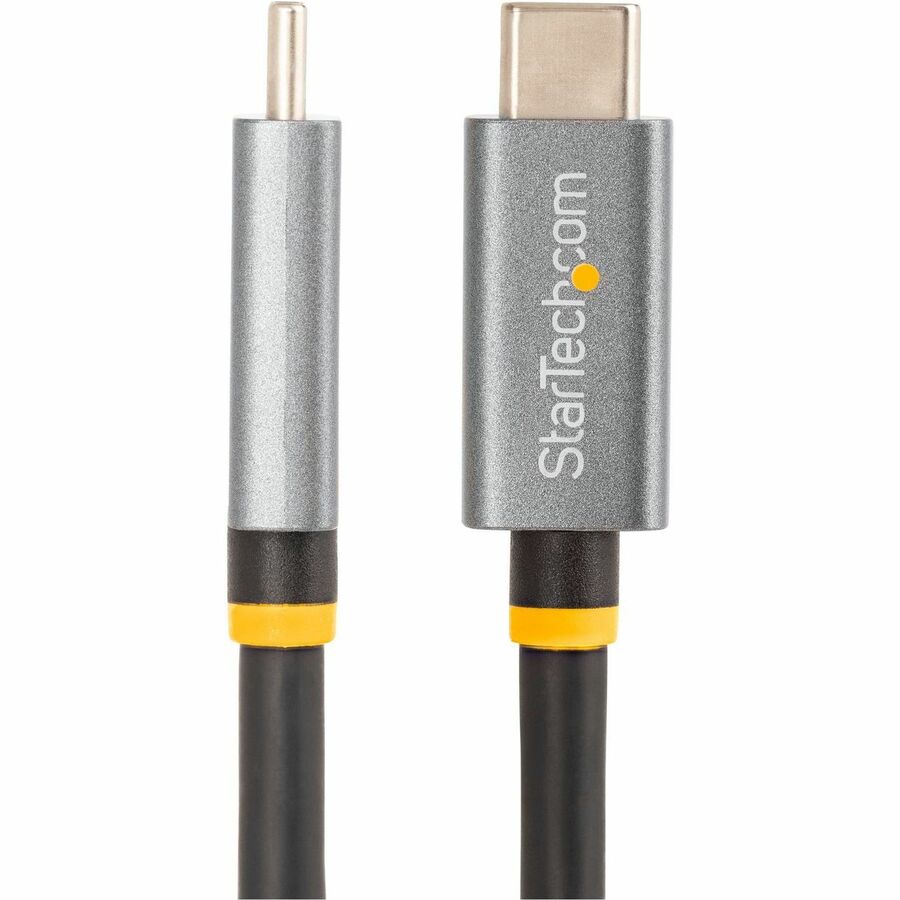 StarTech.com 3ft (1m) USB4 Cable, USB-IF Certified USB-C Cable, 40 Gbps, 100W, 8K 60Hz, Compatible w/Thunderbolt 4/3/USB 3.2, USB Type-C — CC1M-40G-USB-CABLE