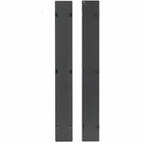 APC NetShelter Cable Management, Vertical Cable Manager, Hinged Covers, for NetShelter SX 750mm W 48U, Set of 2, 109 x 2184 x 13 mm — AR7589