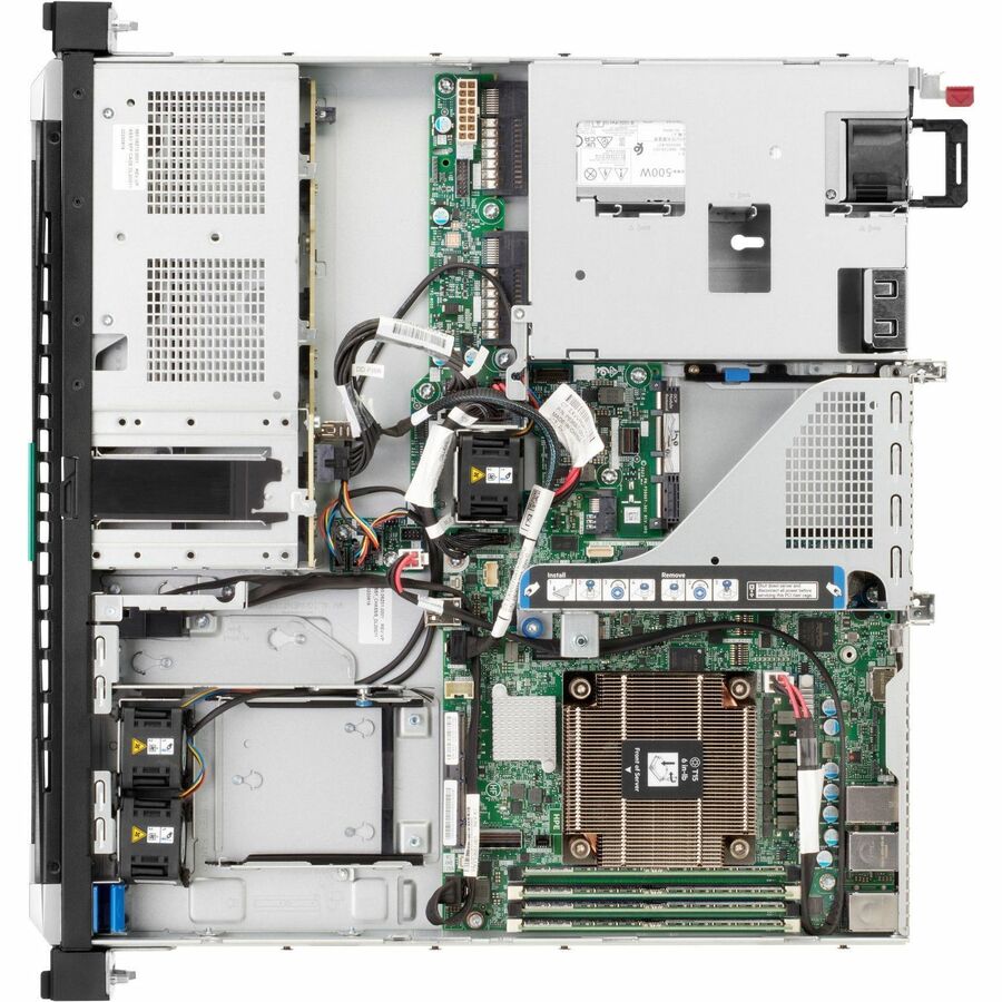 HPE ProLiant DL20 G11 1U Rack Server - 1 Xeon E-2436 2.90 GHz - 16 GB RAM - Serial ATA Controller — P65396-B21