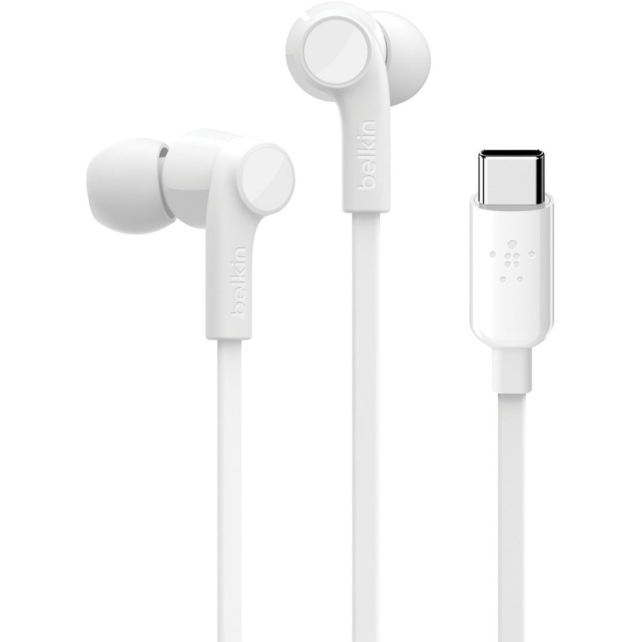 Belkin SoundForm Wired Earbuds with USB-C Connector — G3H0002btWHT