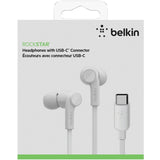 Belkin SoundForm Wired Earbuds with USB-C Connector — G3H0002btWHT