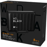 WD Black D10 WDBA3P0080HBK 8 TB Desktop Hard Drive - External - Black — WDBA3P0080HBK-NESN