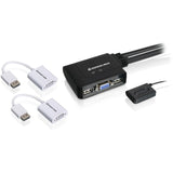 IOGEAR 2-Port VGA and DisplayPort KVM Switch Kit — GCS22DPKIT