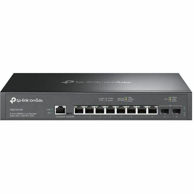 TP-Link Omada 8-Port 2.5G L2+ Managed Switch — SG3210X-M2