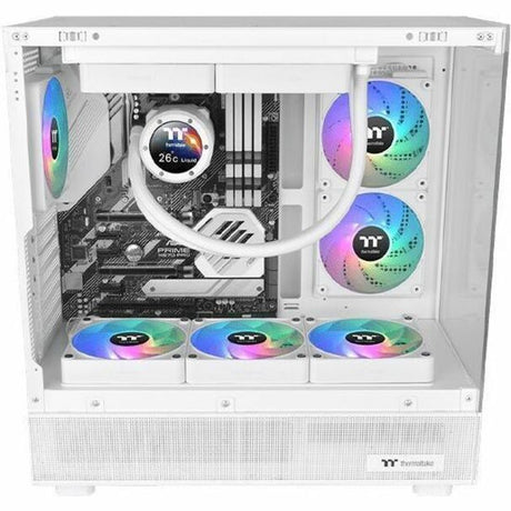 Thermaltake CT120 EX Reverse ARGB Sync PC Cooling Fan White (3-Fan Pack) - 3 Pack — CL-F194-PL12SW-A